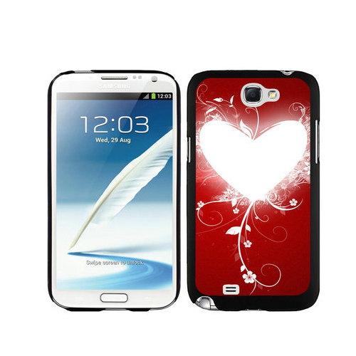 Valentine Flower Samsung Galaxy Note 2 Cases DNF - Click Image to Close